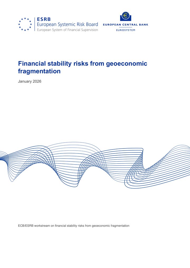 Primera página del documento: Financial stability risks from geoeconomic fragmentation