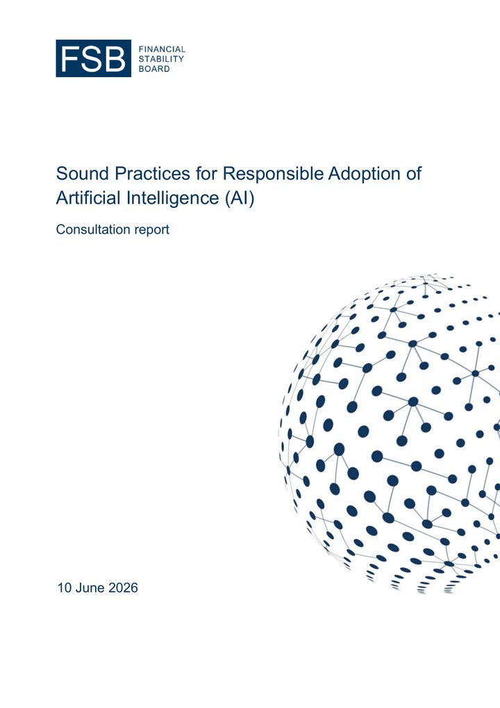 Primera página del documento: Sound Practices for Responsible Adoption of Artificial Intelligence (AI): consultation report