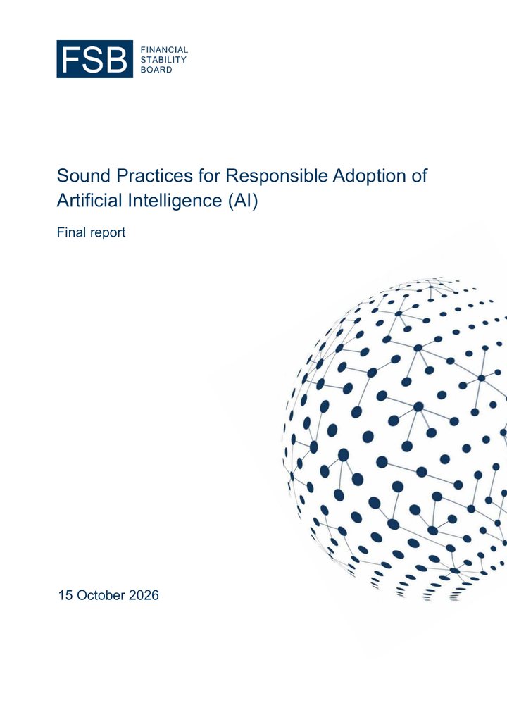 Primera página del documento: Sound Practices for Responsible Adoption of Artificial Intelligence (AI): final report