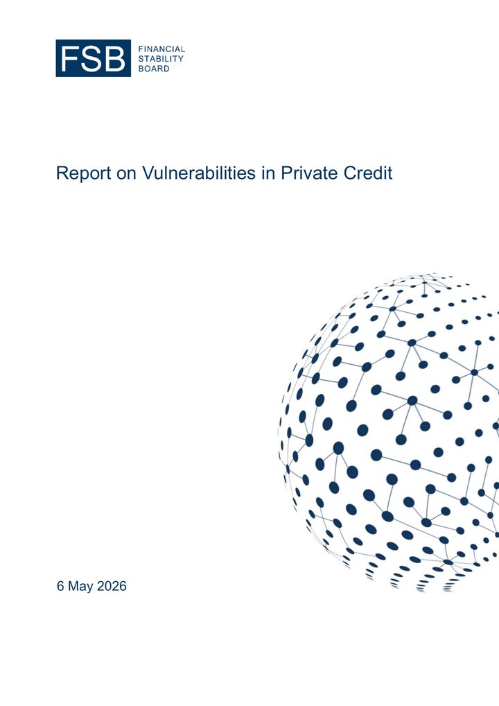 Primera página del documento: Report on Vulnerabilities in Private Credit
