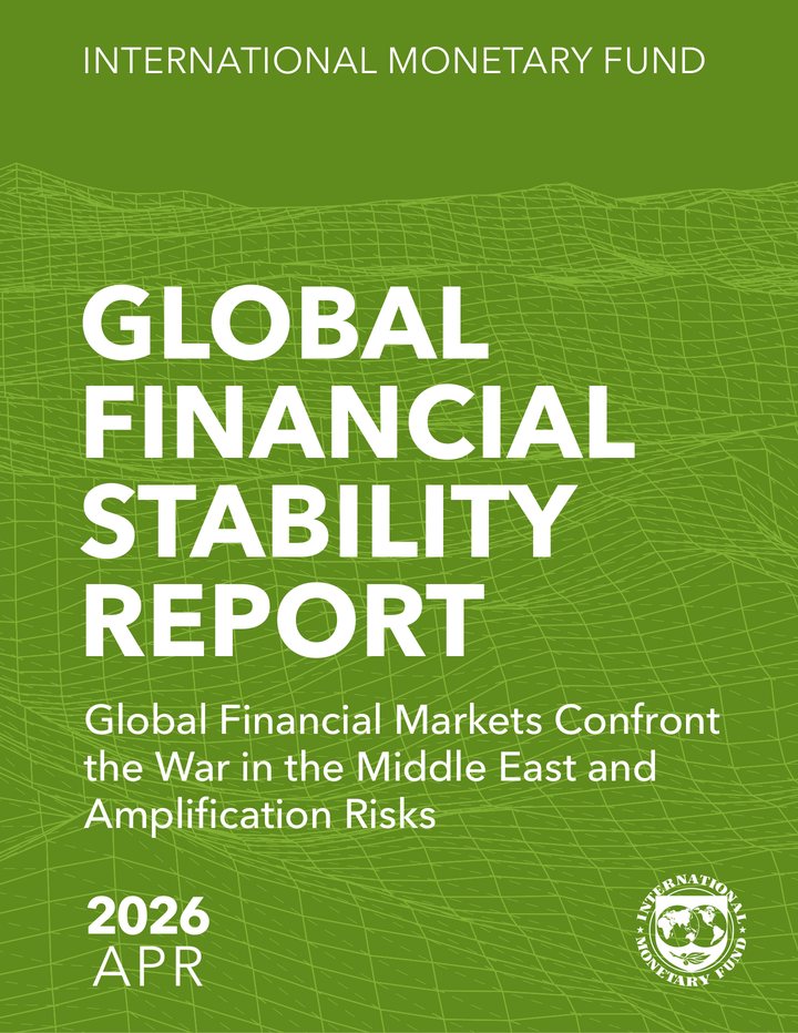 Primera página del documento: Global Financial Stability Report, April 2026: Global Financial Markets Confront the War in the Middle East and Amplification Risks