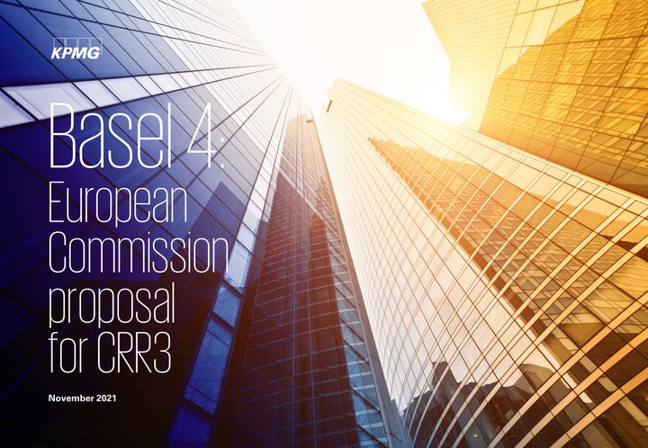 Primera página del documento: Basel 4: European Commission proposal for CRR3