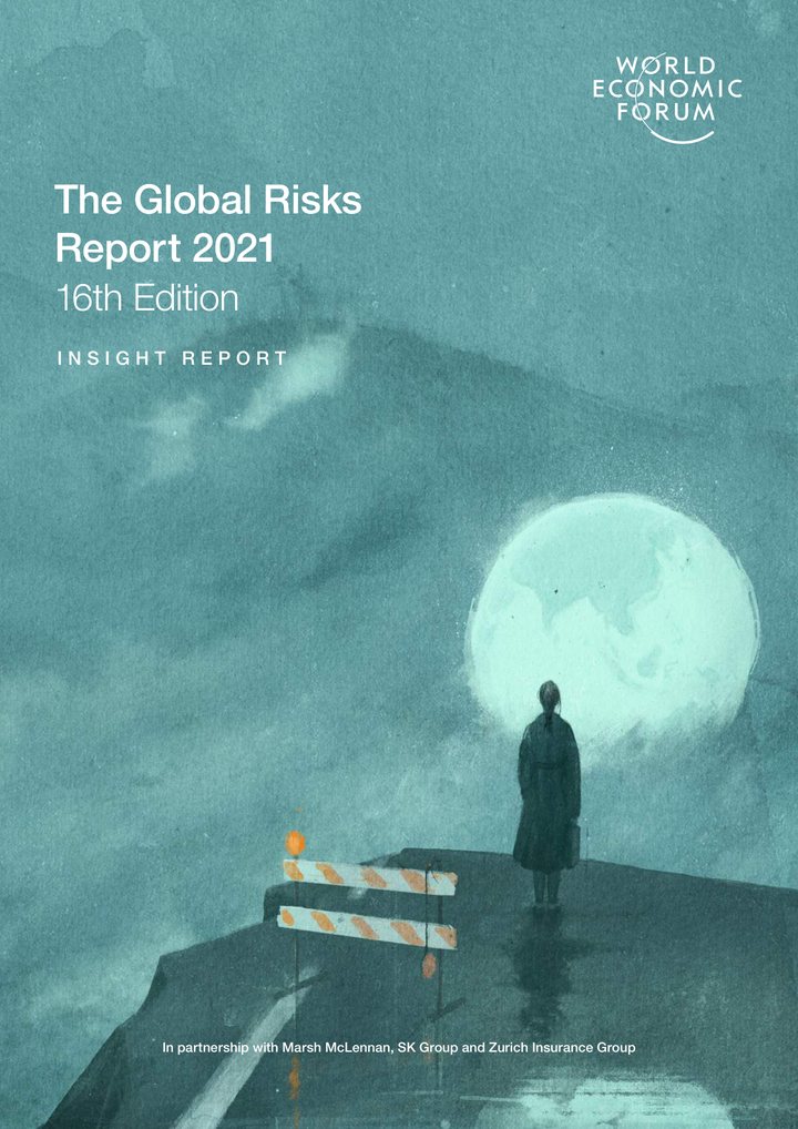 Primera página del documento: The Global Risks Report 2021